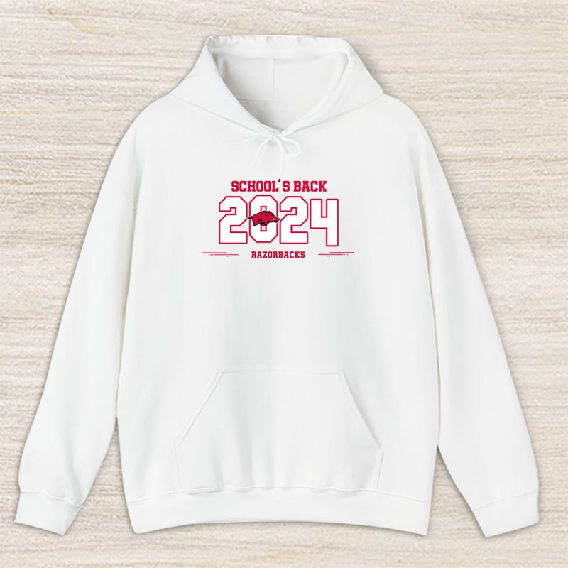 Arkansas Razorbacks X Back To School X College Baseball Unisex Hoodie TAH10974