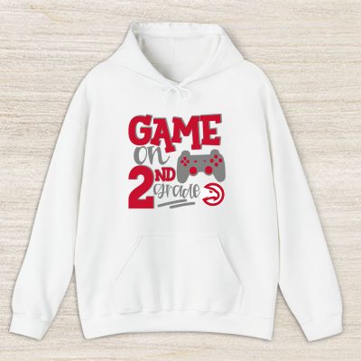 Atlanta Hawks X Game On X Custom Number Grade Unisex Hoodie TAH10476