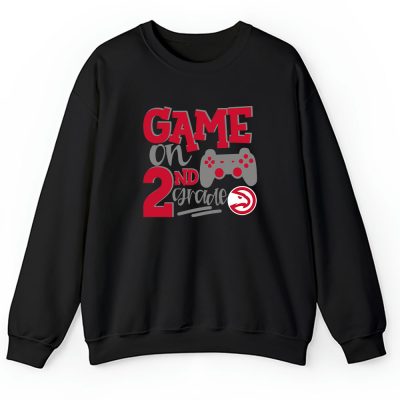 Atlanta Hawks X Game On X Custom Number Grade Unisex Hoodie TAH10476