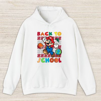 Atlanta Hawks X Welcome Back To School Gift X Mario Unisex Hoodie TAH10475