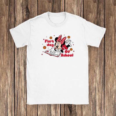 Atlanta Hawks X Welcome Back To School Gift X Minnie Mouse Unisex T-Shirt Cotton Tee TAT9346