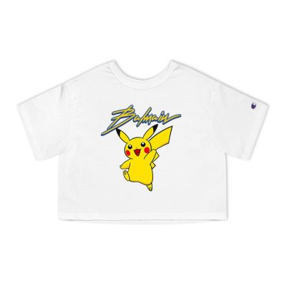 Balmain X Pokemon Champion Lady Crop-Top T-Shirt CTB2866