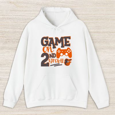 Baltimore Orioles X Game On X Schools Back X Custom Number Grade Unisex Hoodie TAH10418