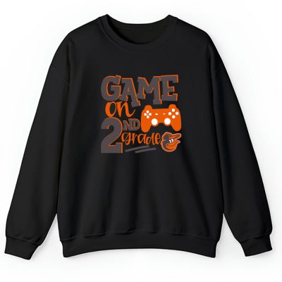 Baltimore Orioles X Game On X Schools Back X Custom Number Grade Unisex Hoodie TAH10418