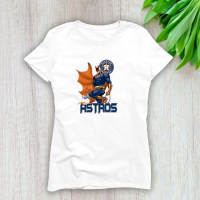 Batman MLB Houston Astros Lady T-Shirt Women Tee LTL12224