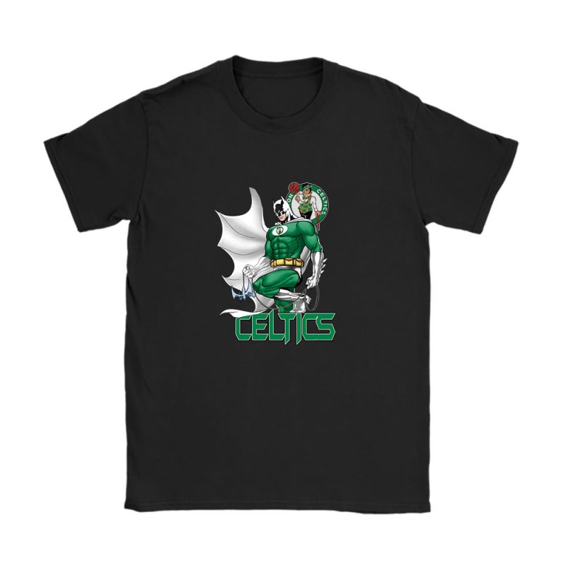 Batman NBA Boston Celtics Unisex T-Shirt Cotton Tee TAT12189