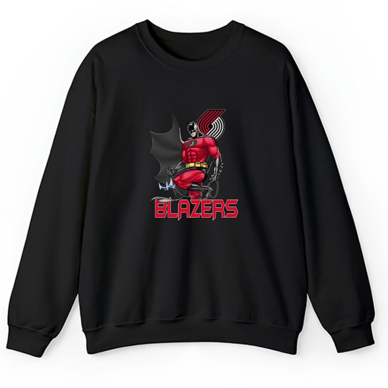 Batman NBA Portland Trail Blazers Unisex Sweatshirt TAS12268