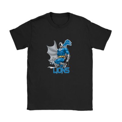 Batman NFL Detroit Lions Unisex T-Shirt Cotton Tee TAT12213