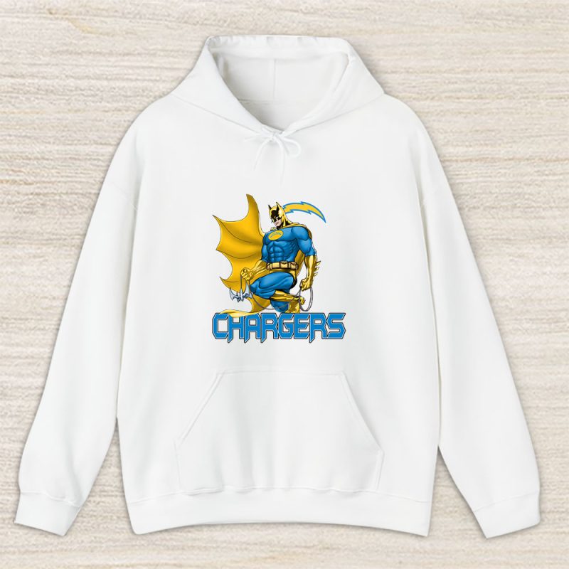 Batman NFL Los Angeles Chargers Unisex Hoodie TAH12236