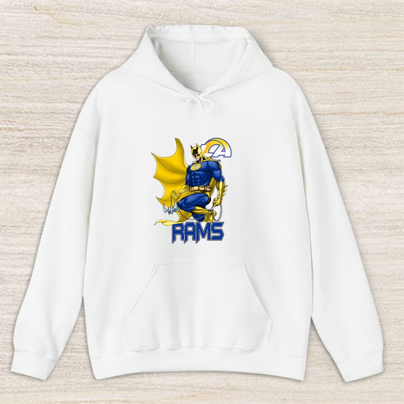 Batman NFL Los Angeles Rams Unisex Hoodie TAH12234