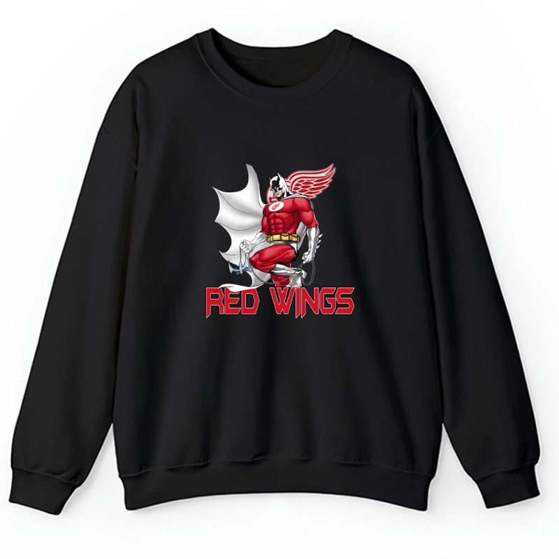 Batman NHL Detroit Red Wings Unisex Sweatshirt TAS12219