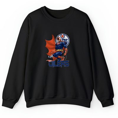 Batman NHL Edmonton Oilers Unisex Sweatshirt TAS12220