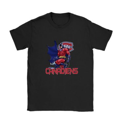 Batman NHL Montreal Canadiens Unisex T-Shirt Cotton Tee TAT12243