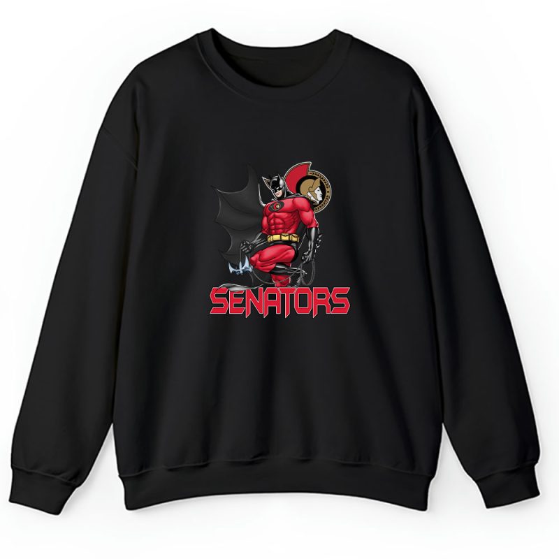 Batman NHL Ottawa Senators Unisex Sweatshirt TAS12266