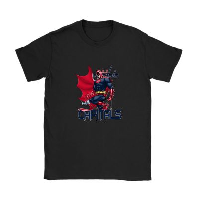 Batman NHL Washington Capitals Unisex T-Shirt Cotton Tee TAT12301