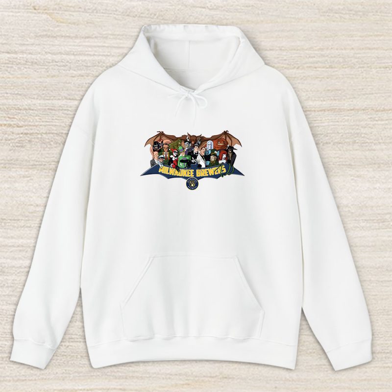 Batvillains MLB Milwaukee Brewers Unisex Hoodie TAH11480