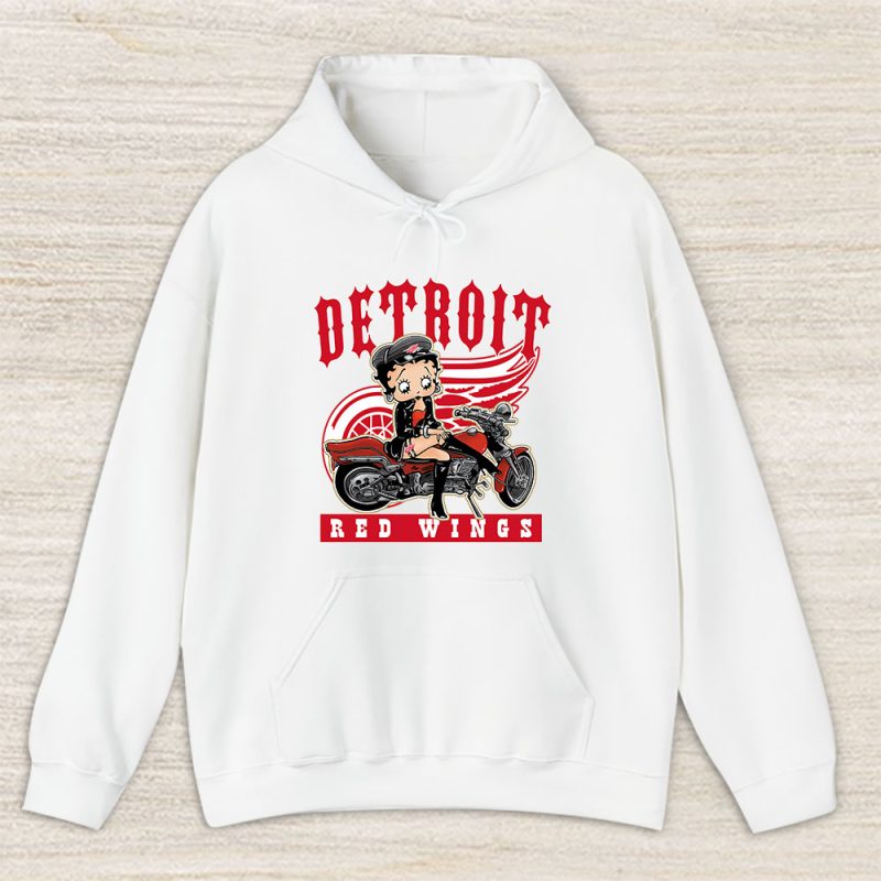 Betty Boop X Detroit Red Wings Team X NHL X Hockey Fan Unisex Hoodie TAH6724