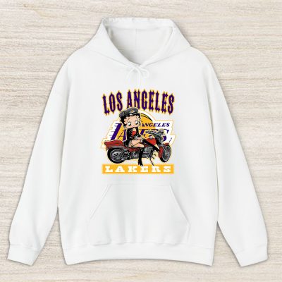 Betty Boop X Los Angeles Lakers Team X NBA X Basketball Unisex Hoodie TAH6705