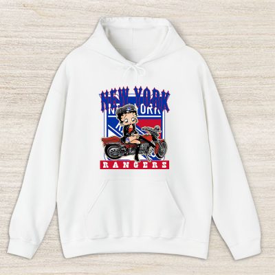 Betty Boop X New York Rangers Team X NHL X Hockey Fan Unisex Hoodie TAH6730