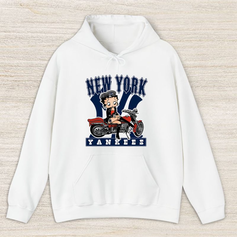 Betty Boop X New York Yankees Team X MLB X Baseball Fans Unisex Hoodie TAH6690