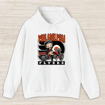 Betty Boop X Philadelphia Flyers Team X NHL X Hockey Fan Unisex Hoodie TAH6732