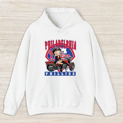 Betty Boop X Philadelphia Phillies Team X MLB X Baseball Fans Unisex Hoodie TAH6692