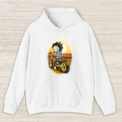 Betty Boop X Pittsburgh Penguins Team X NHL X Hockey Fan Unisex Hoodie TAH6733