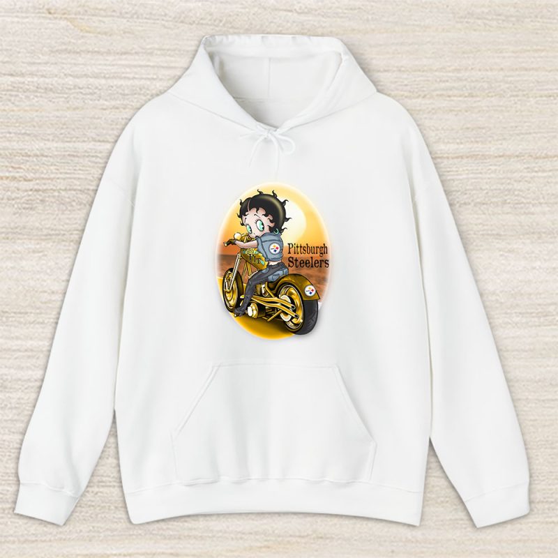 Betty Boop X Pittsburgh Steelers Team X NFL X American Football Unisex Hoodie TAH6716