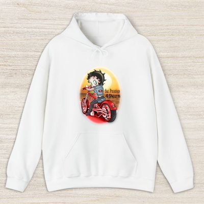 Betty Boop X San Francisco 49ers Team X NFL X American Football Unisex Hoodie TAH6718