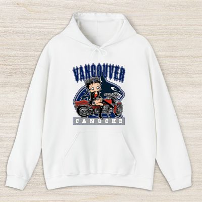 Betty Boop X Vancouver Canucks Team X NHL X Hockey Fan Unisex Hoodie TAH6738