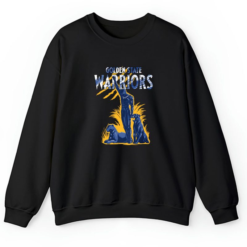 Black Panther NBA Golden State Warriors Unisex Sweatshirt TAS8035