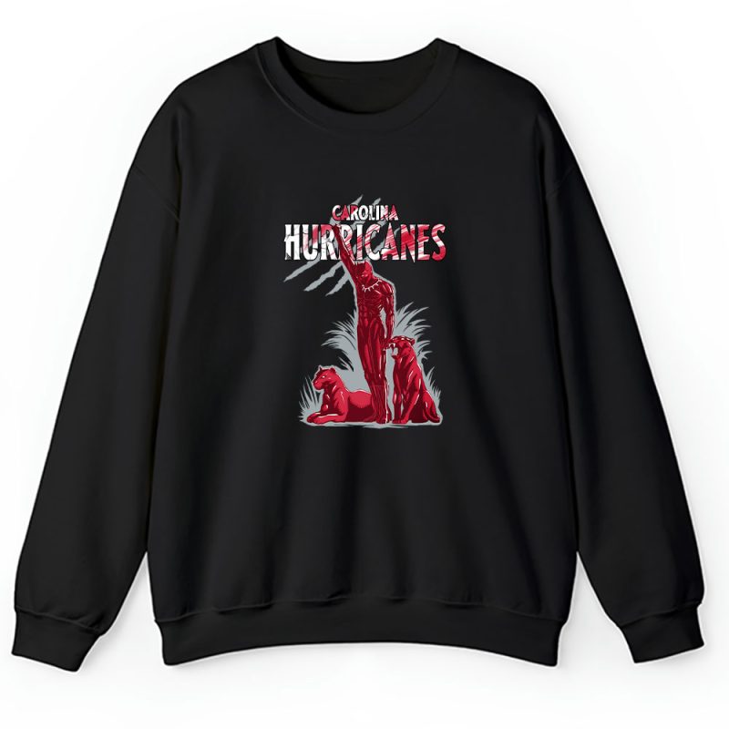 Black Panther NHL Carolina Hurricanes Unisex Sweatshirt TAS8008