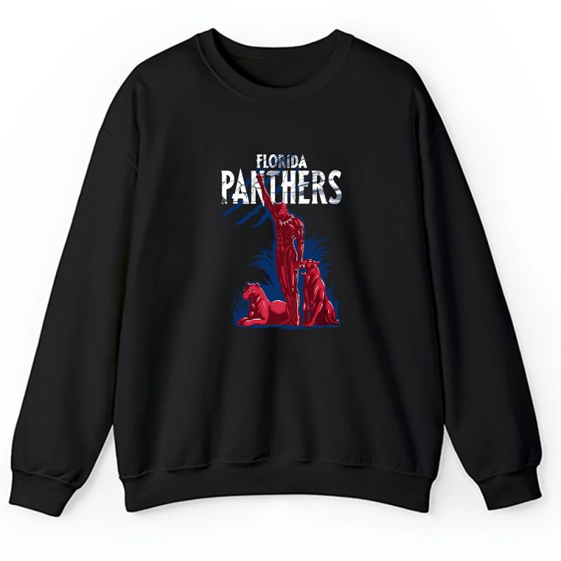 Black Panther NHL Florida Panthers Unisex Sweatshirt TAS8032