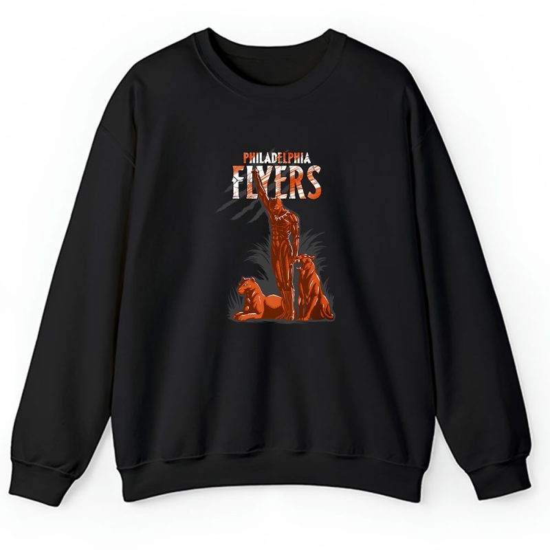 Black Panther NHL Philadelphia Flyers Unisex Sweatshirt TAS8106