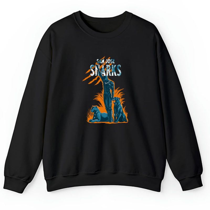 Black Panther NHL San Jose Sharks Unisex Sweatshirt TAS8130