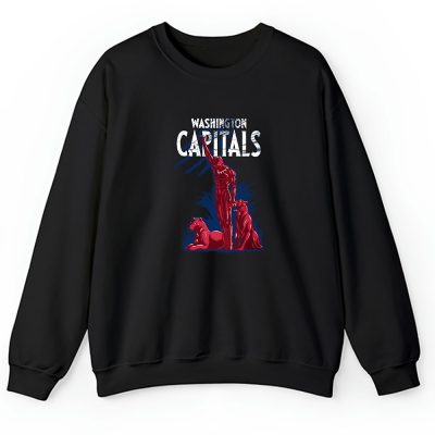 Black Panther NHL Washington Capitals Unisex Sweatshirt TAS8148