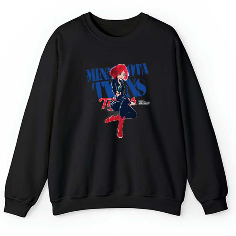 Black Widow MLB Minnesota Twins Unisex Sweatshirt TAS8070