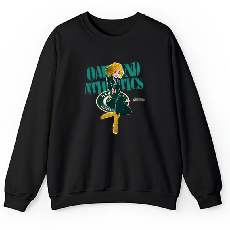 Black Widow MLB Oakland Athletics Unisex Sweatshirt TAS8094