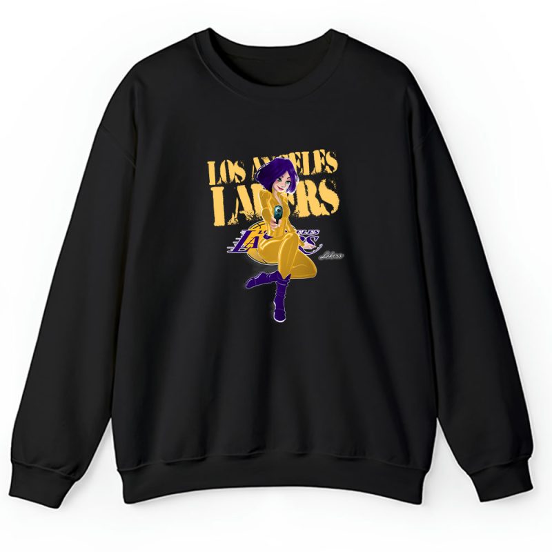Black Widow NBA Los Angeles Lakers Unisex Sweatshirt TAS8056