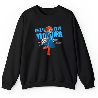 Black Widow NBA Oklahoma City Thunder Unisex Sweatshirt TAS8099