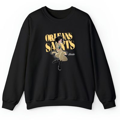 Black Widow NFL New Orleans Saints Unisex Sweatshirt TAS8092