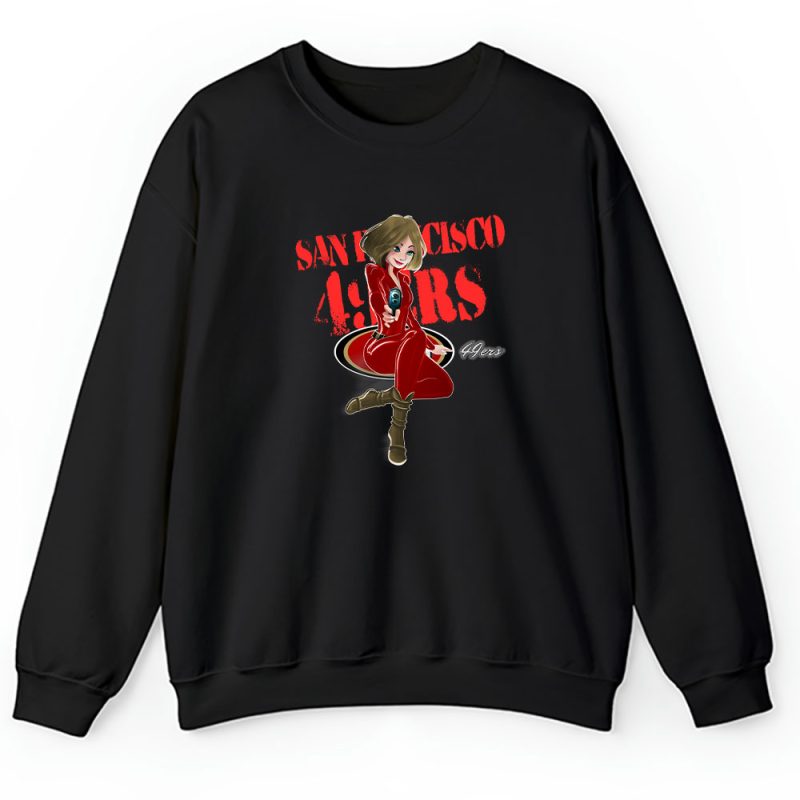 Black Widow NFL San Francisco 49ers Unisex Sweatshirt TAS8118