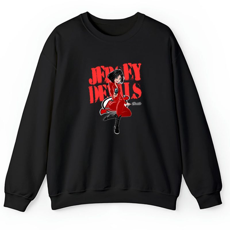 Black Widow NHL New Jersey Devils Unisex Sweatshirt TAS8076