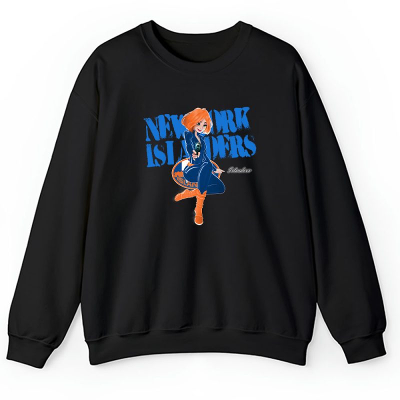 Black Widow NHL New York Islanders Unisex Sweatshirt TAS8079