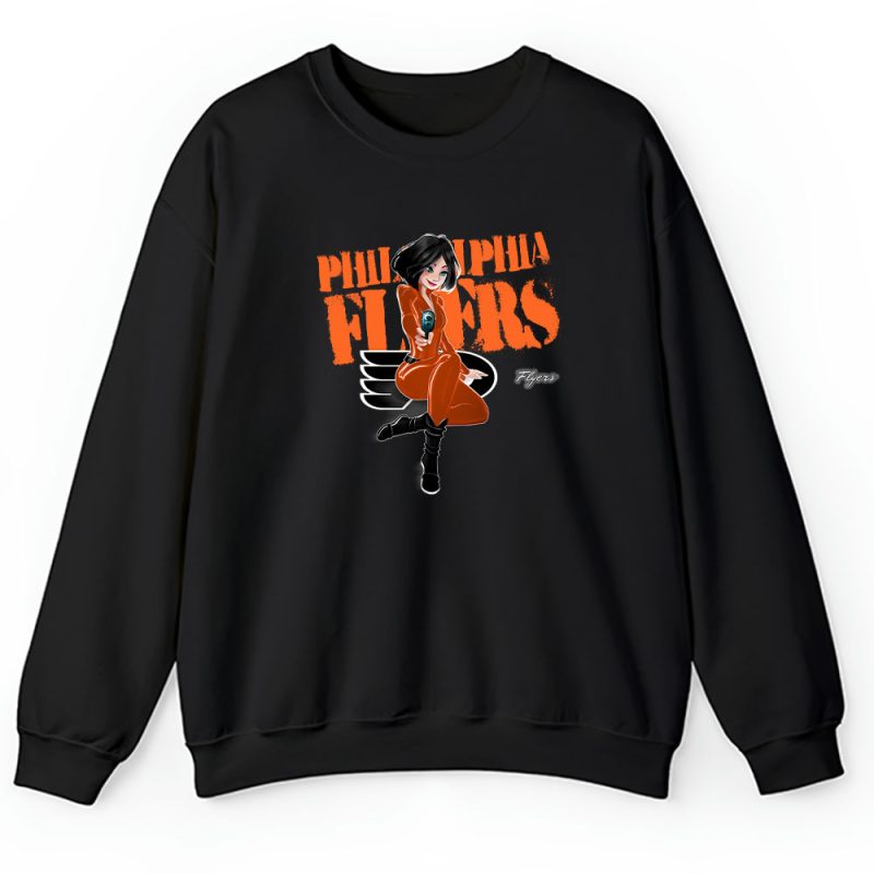 Black Widow NHL Philadelphia Flyers Unisex Sweatshirt TAS8105