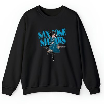 Black Widow NHL San Jose Sharks Unisex Sweatshirt TAS8129