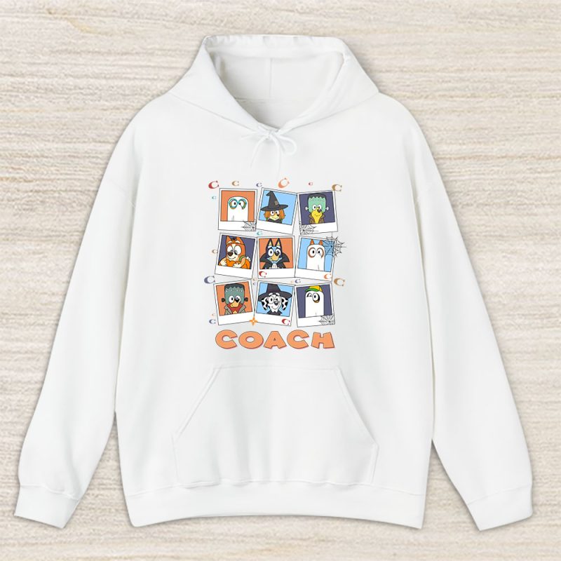 Bluey Happy Halloween Coach Unisex Hoodie TAH9244