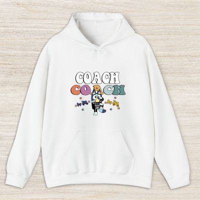 Bluey Happy Halloween Coach Unisex Hoodie TAH9246