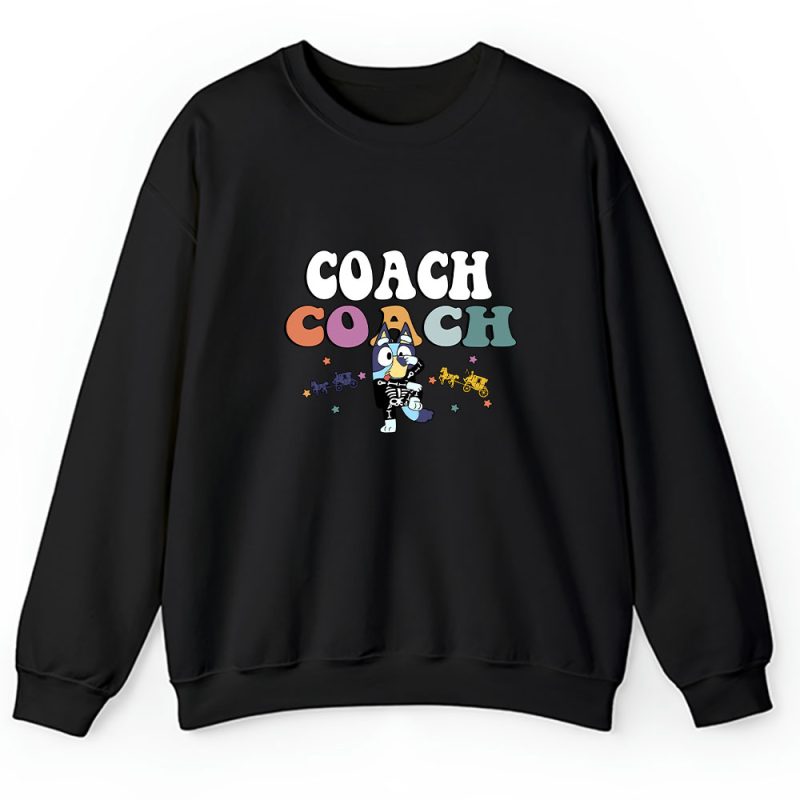 Bluey Happy Halloween Coach Unisex Sweatshirt TAS9246