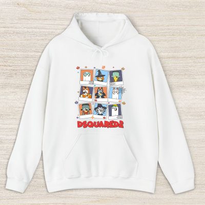 Bluey Happy Halloween Dsquared2 Unisex Hoodie TAH9252